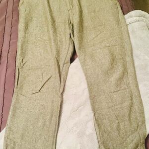 Banana Republic Olive Green Chino Pants